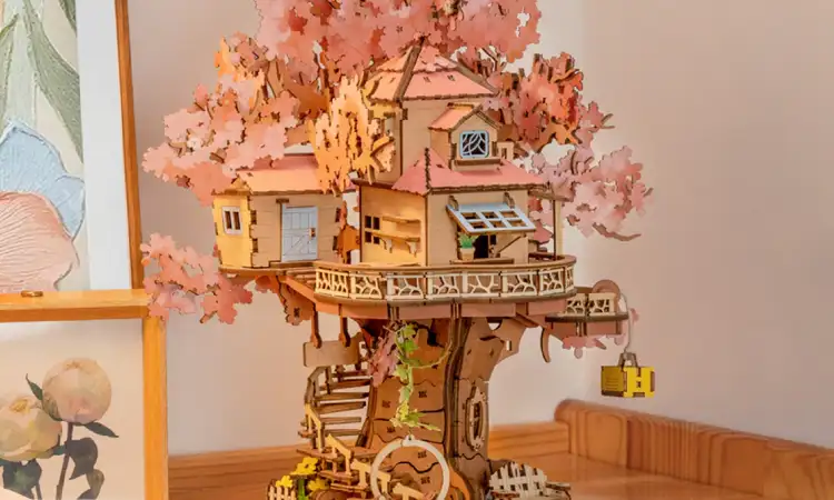 Miniatur kayu 3 dimensi, Sumber: robotimeonline.com