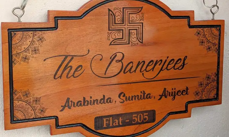 Papan nama kayu, Sumber: woodgeekstore.com