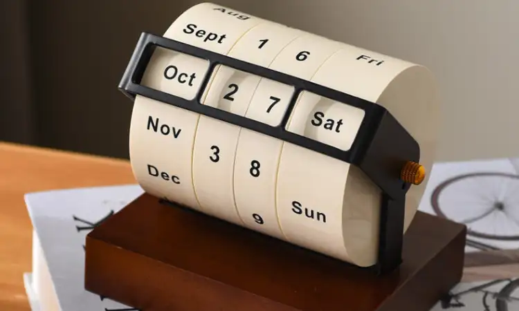 Kalendar meja, Sumber: alicdn.com