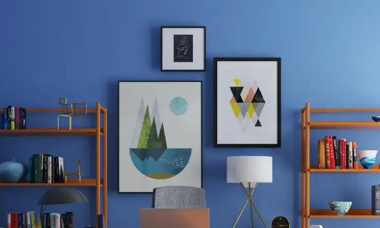 Hiasan dinding kantor, Sumber: pexels.com