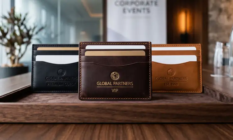 Leather Card Holder, Sumber: AI
